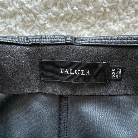 Aritzia Talula Vegan Leather Pencil Skirt - Picture 2 of 3